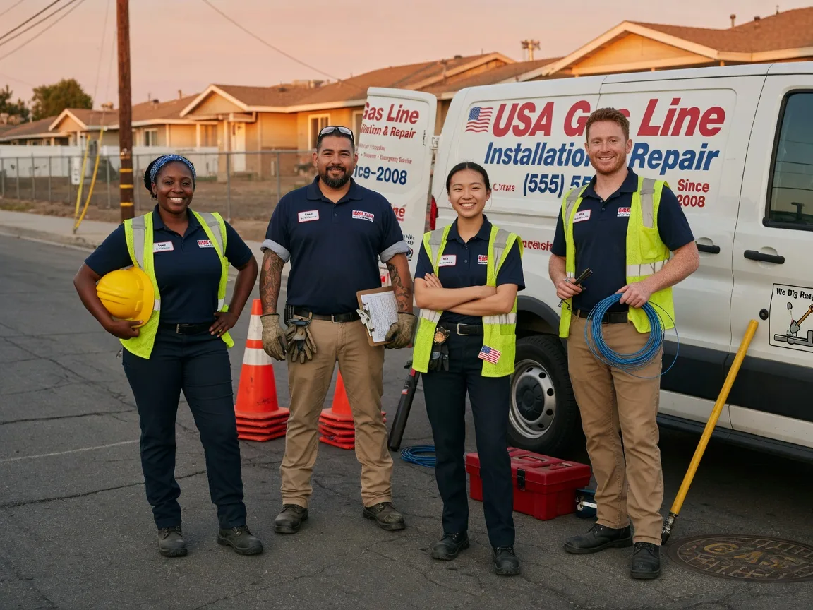 Gas Line Installation company in Fountain Valley, CA